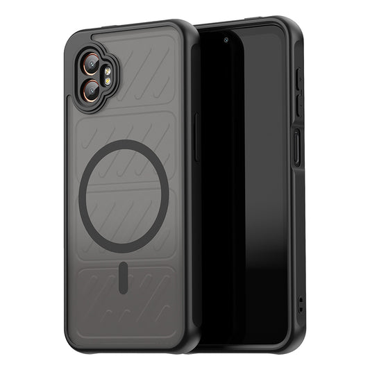 MagSafe puzdro pre Samsung Galaxy XCover7 Pro, Techsuit, HaloFrost II, čierne