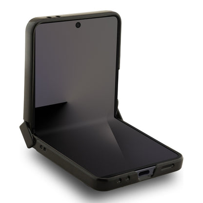 Puzdro MagSafe pre Samsung Galaxy Z Flip7 F766, Karl Lagerfeld, Karl & Choupette Pins, Čierne