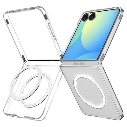 MagSafe puzdro pre Samsung Galaxy Z Flip7 F766, Spigen, Air Skin, priehľadné ACS09556
