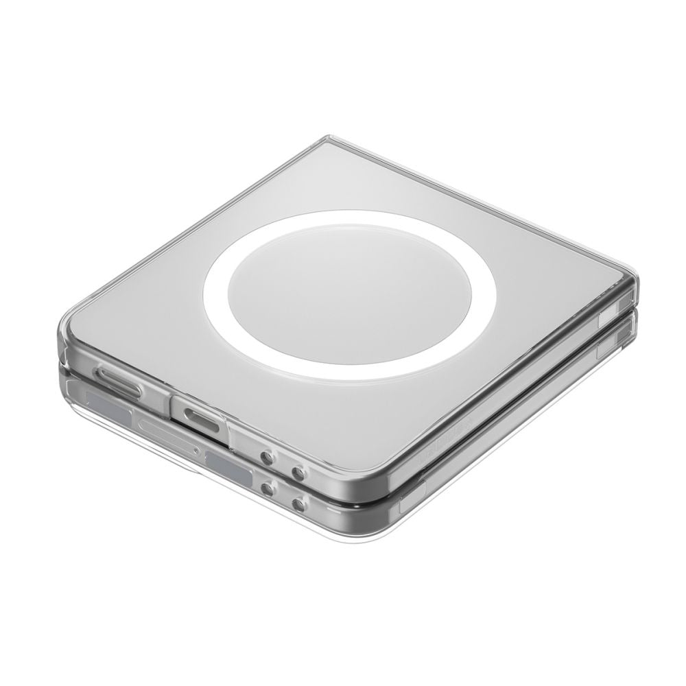 MagSafe puzdro pre Samsung Galaxy Z Flip7 F766, Spigen, Air Skin, priehľadné ACS09556