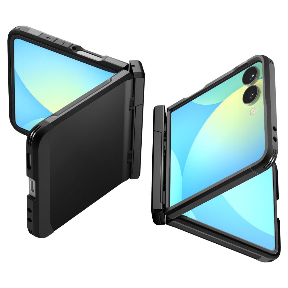 MagSafe Case for Samsung Galaxy Z Flip7 F766, Spigen, Tough Armor Pro, Black ACS09561