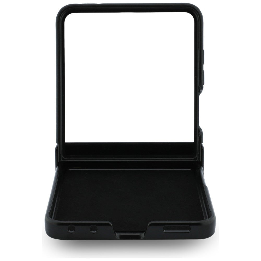 MagSafe puzdro pre Samsung Galaxy Z Flip8 F776, Guess, Ring Stand Grained Classic Logo, Béžová