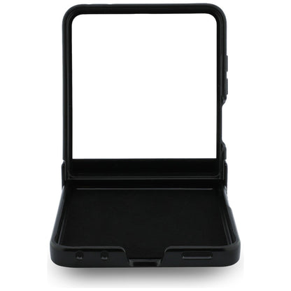 MagSafe puzdro pre Samsung Galaxy Z Flip8 F776, Guess, Ring Stand Grained Classic Logo, Béžová