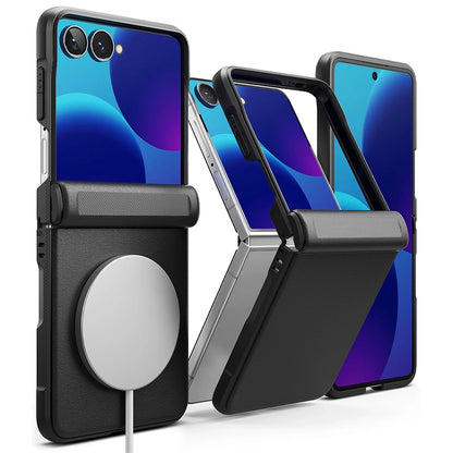 MagSafe Case for Samsung Galaxy Z Flip8 F776, Ringke, Onyx Flap, Black