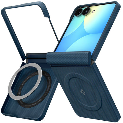 MagSafe puzdro pre Samsung Galaxy Z Flip8 F776, Spigen, Air Skin, Tmavomodrá ACS11514