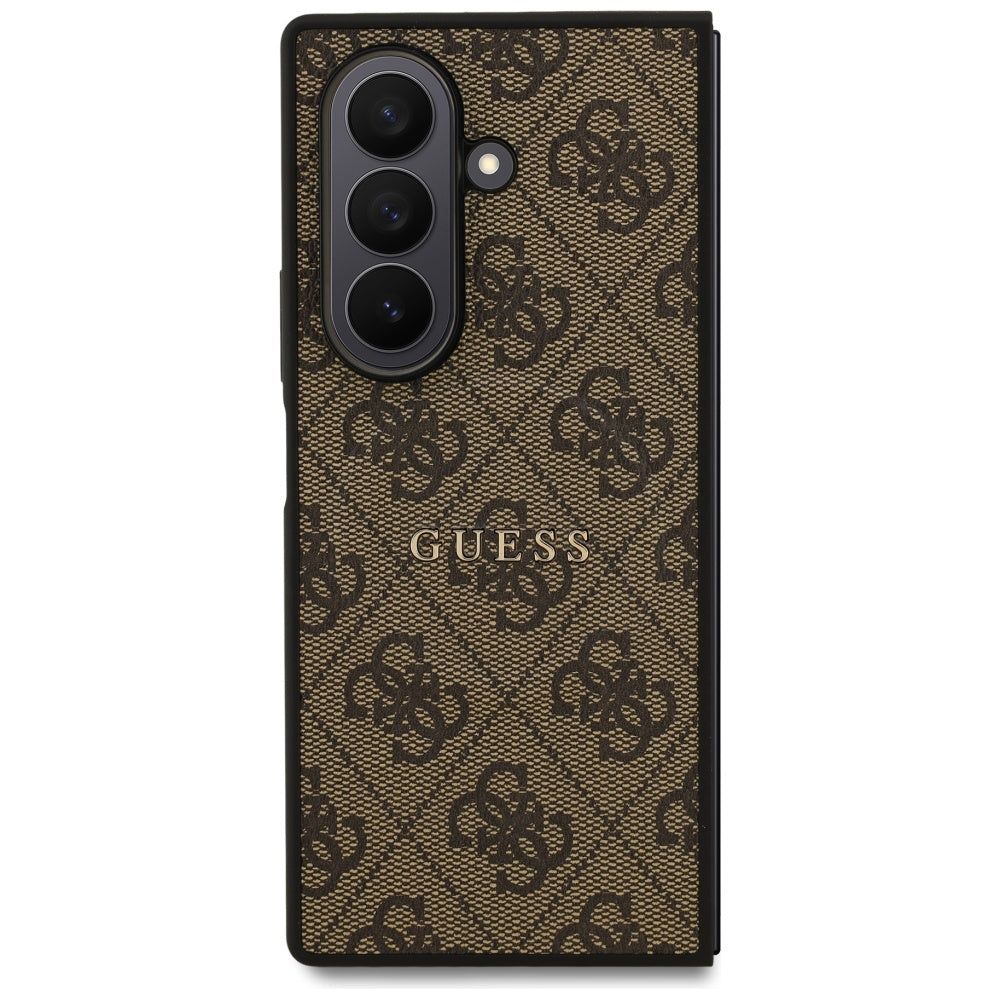 Puzdro MagSafe pre Samsung Galaxy Z Fold7 F966, Guess, 4G Classic, Hnedé