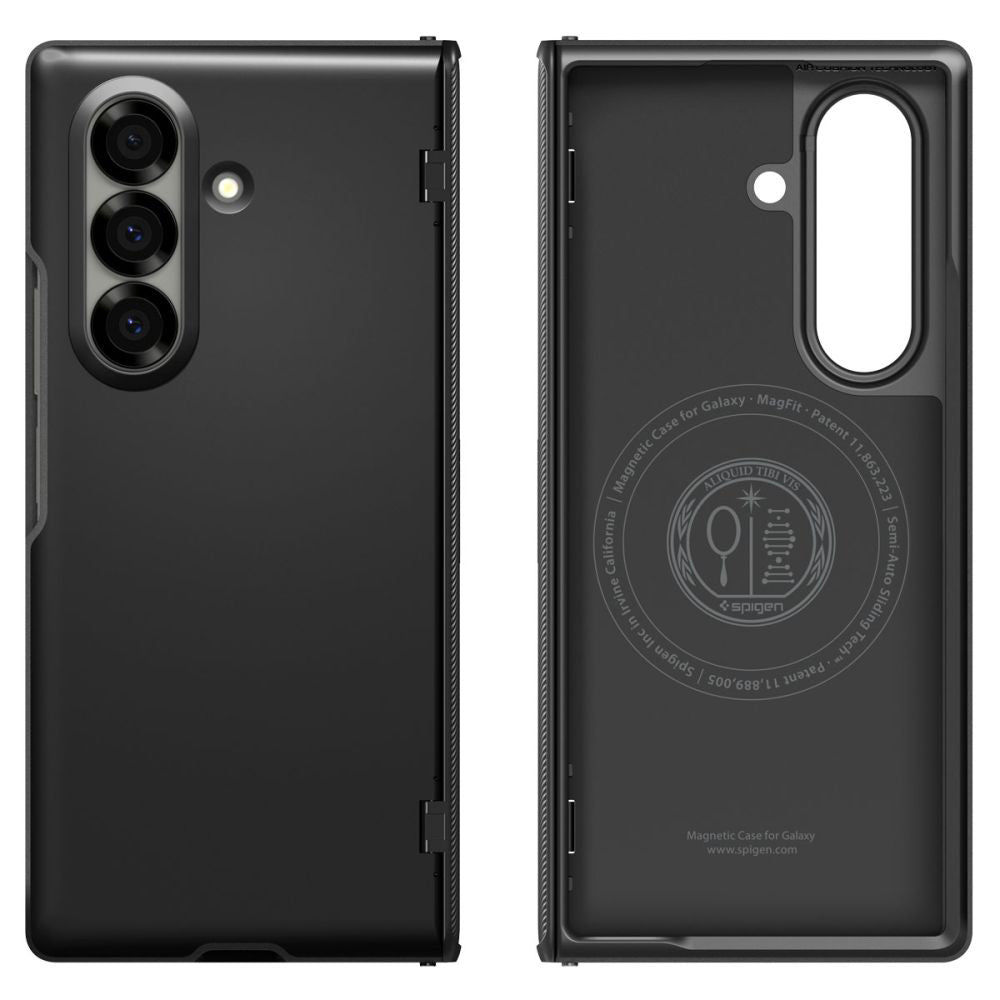 Puzdro MagSafe pre Samsung Galaxy Z Fold7 F966, Spigen, Slim Armor Pro, Čierne