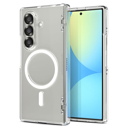 Puzdro MagSafe pre Samsung Galaxy Z Fold7 F966, Spigen, Ultra Hybrid Pro, Priehľadné