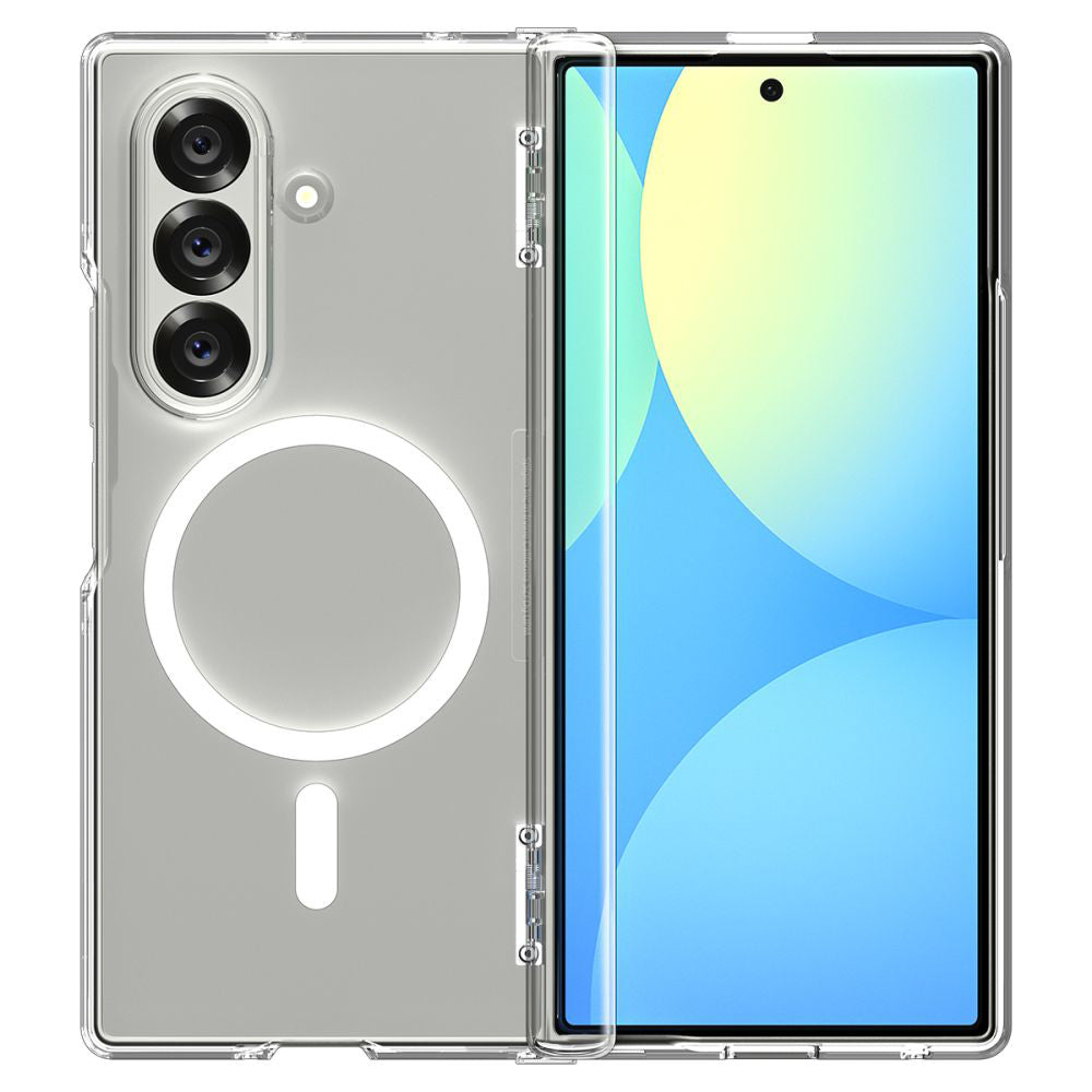 Puzdro MagSafe pre Samsung Galaxy Z Fold7 F966, Spigen, Ultra Hybrid Pro, Priehľadné