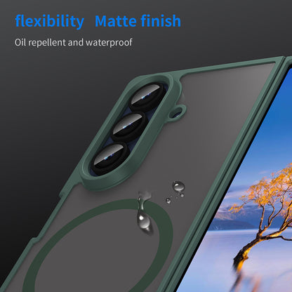 MagSafe puzdro pre Samsung Galaxy Z Fold7 F966, Techsuit, HaloFrost II, Zelené