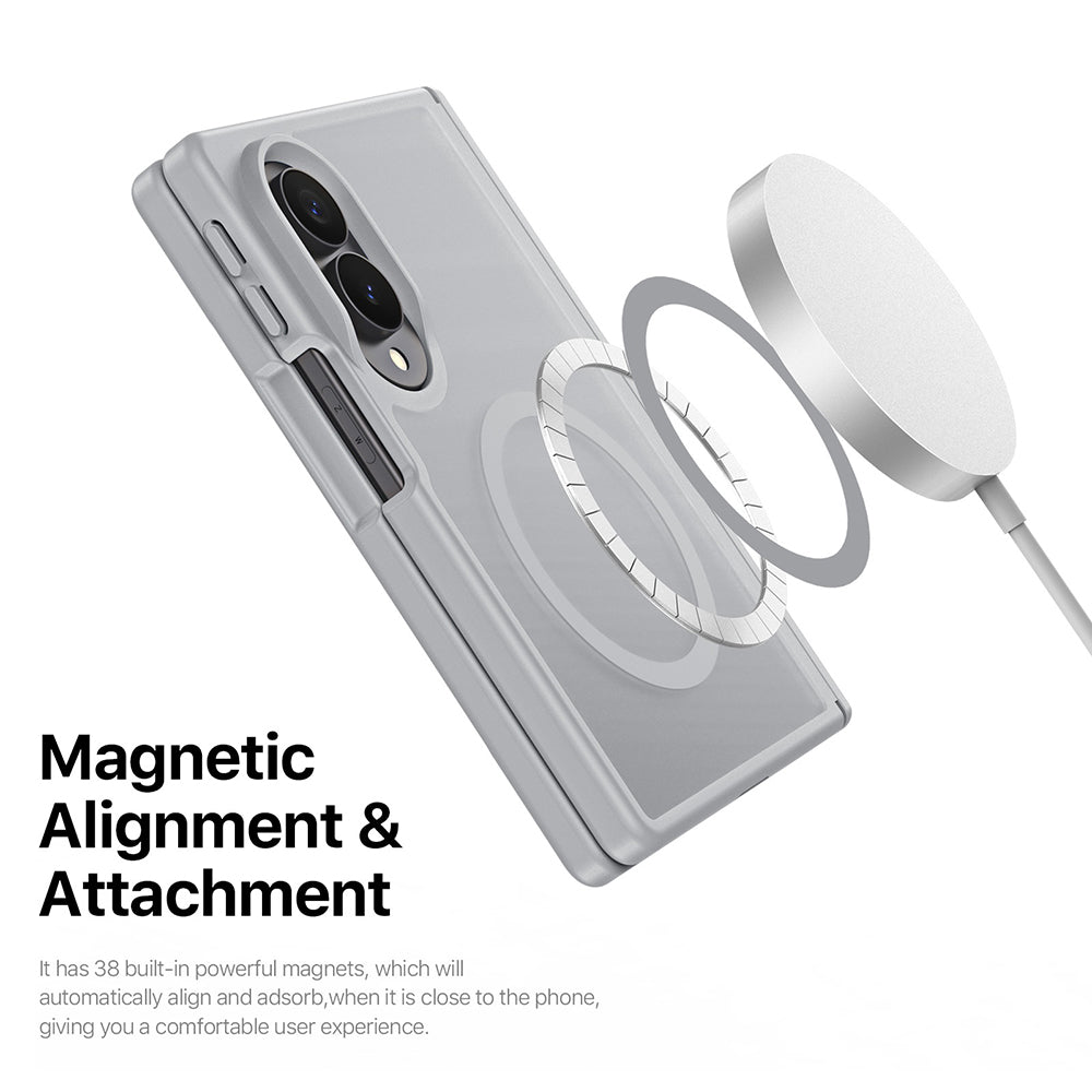 MagSafe puzdro pre Samsung Galaxy Z Fold8 F971, DUX DUCIS, Yind, Tmavomodrá