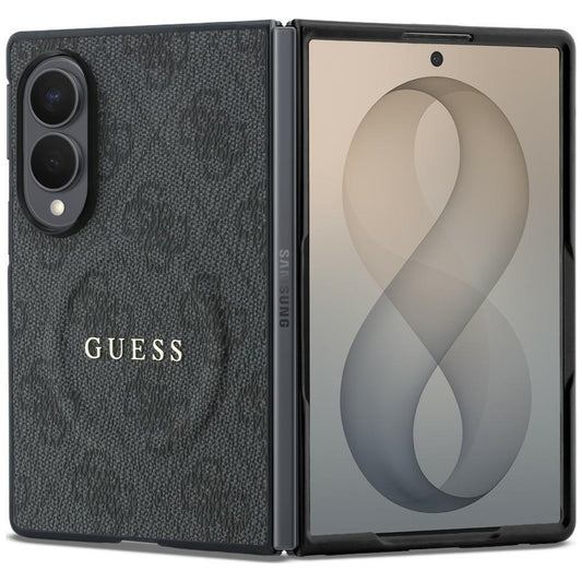 MagSafe puzdro pre Samsung Galaxy Z Fold8 F971, Guess, 4G Leather Classic, čierne