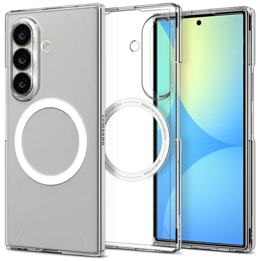MagSafe puzdro pre Samsung Galaxy Z Fold8 Ultra F976, Spigen, Air Skin, Priehľadná biela ACS11505