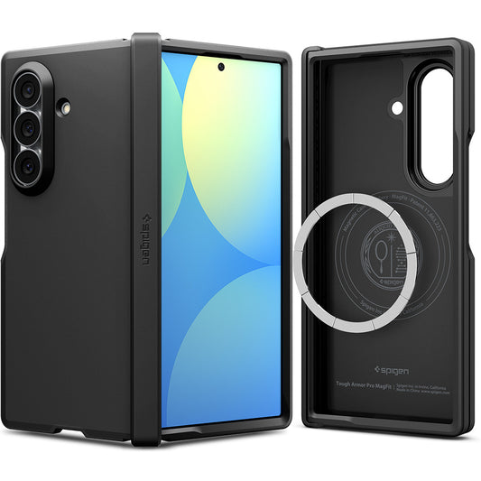MagSafe puzdro pre Samsung Galaxy Z Fold8 Ultra F976, Spigen, Tough Armor Pro, čierne ACS11507