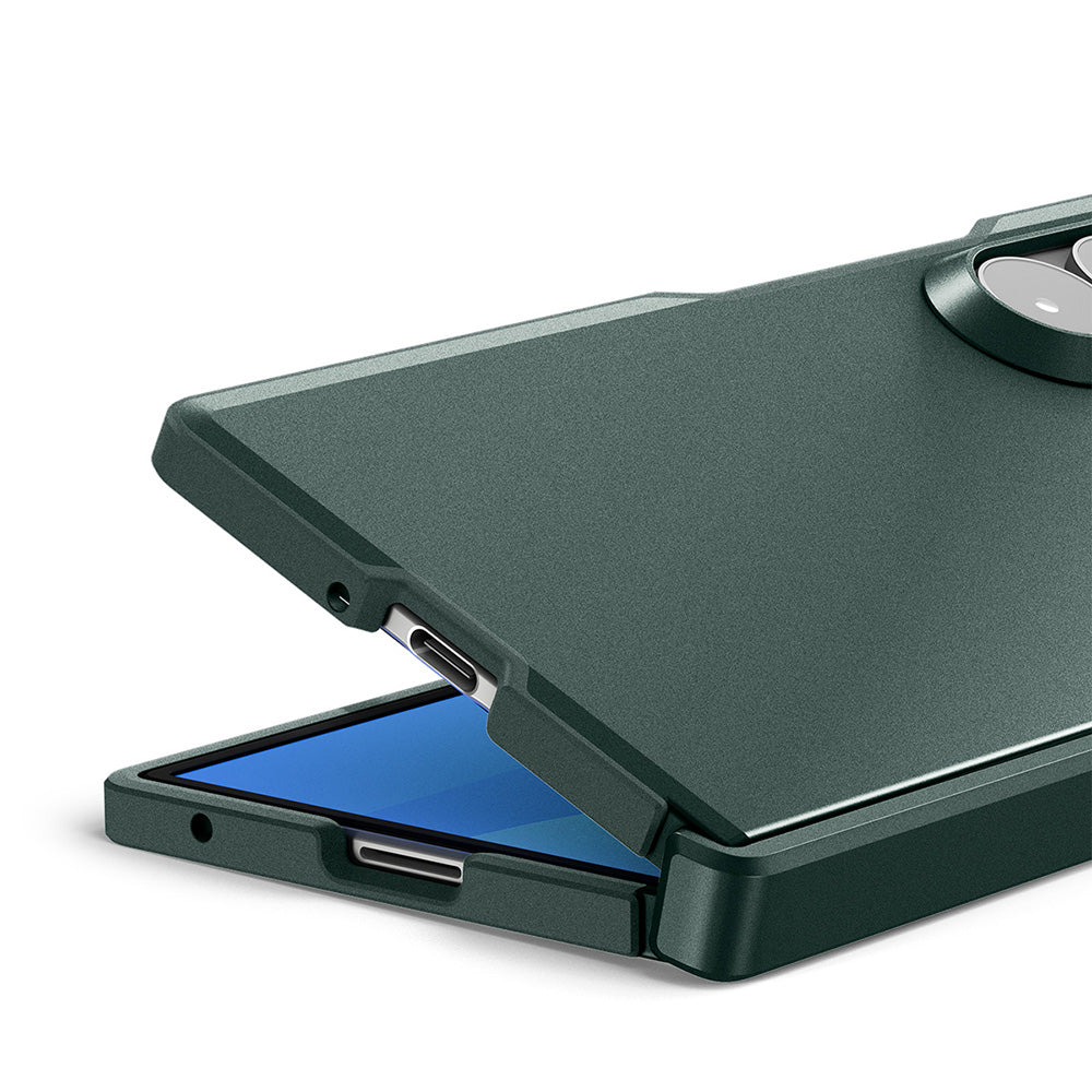 MagSafe puzdro pre Samsung Galaxy Z Fold8 Ultra F976, Spigen, Tough Armor Pro, zelené ACS11851