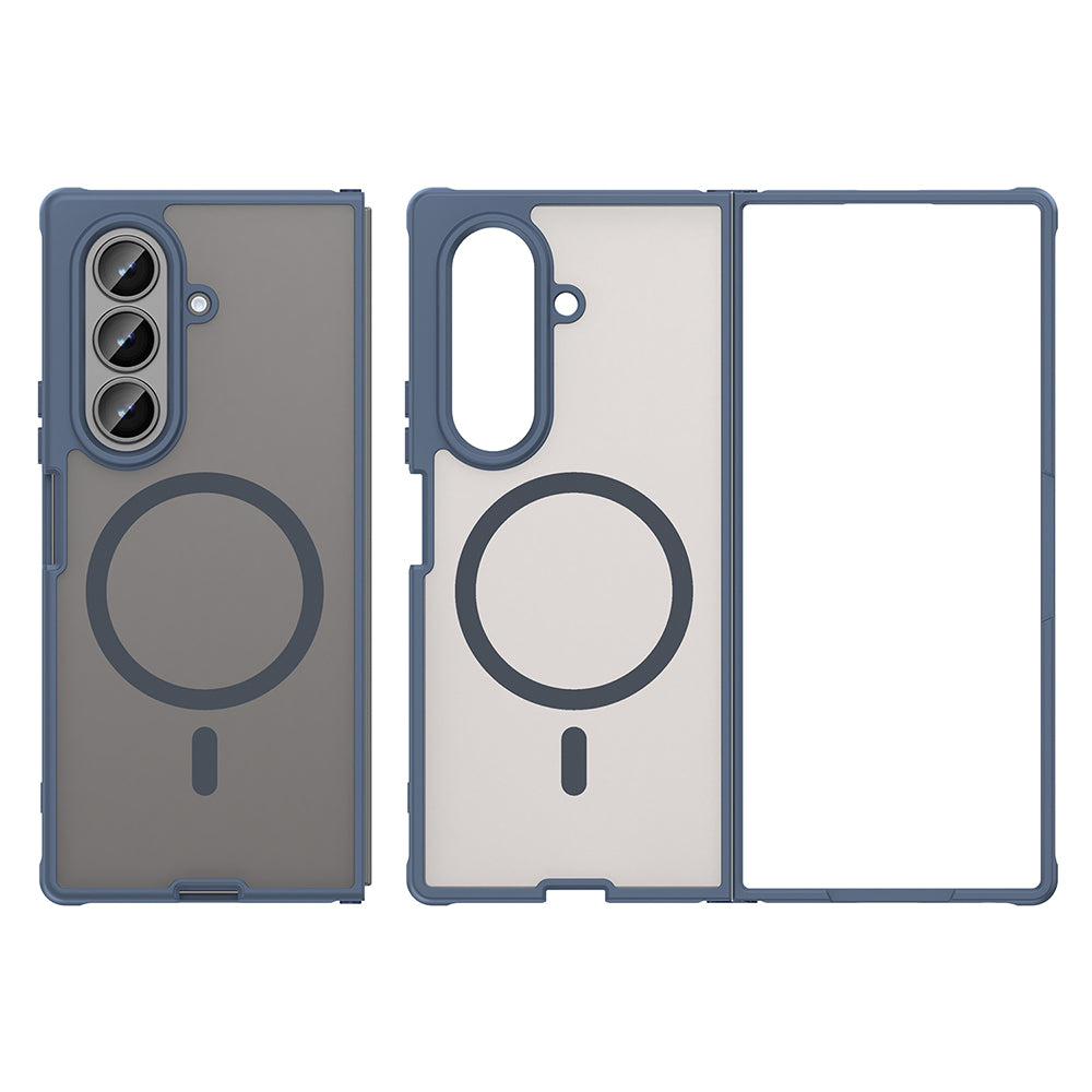 MagSafe puzdro pre Samsung Galaxy Z Fold8 Ultra F976, Techsuit, HaloFrost II, Tmavomodrá