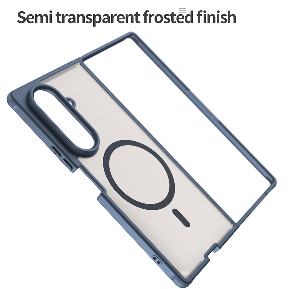 MagSafe puzdro pre Samsung Galaxy Z Fold8 Ultra F976, Techsuit, HaloFrost II, Tmavomodrá