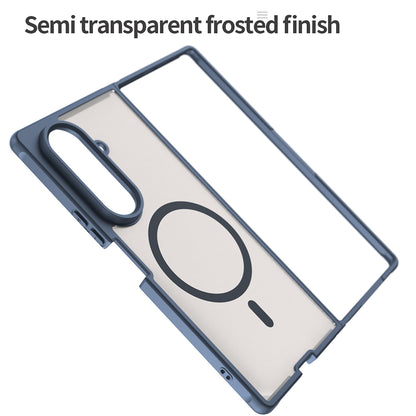 MagSafe puzdro pre Samsung Galaxy Z Fold8 Ultra F976, Techsuit, HaloFrost II, Tmavomodrá