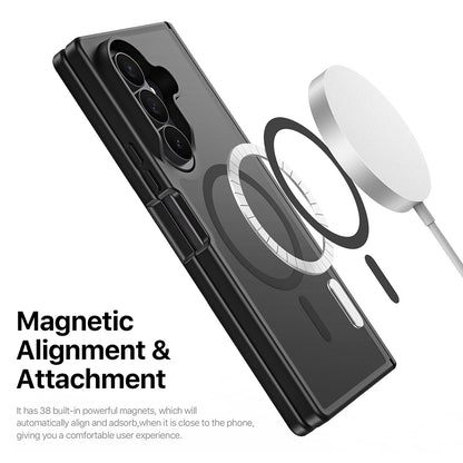 MagSafe puzdro pre Samsung Galaxy Z Fold8 Ultra F976 / Z Fold7 F966, DUX DUCIS, Yind, Sivá