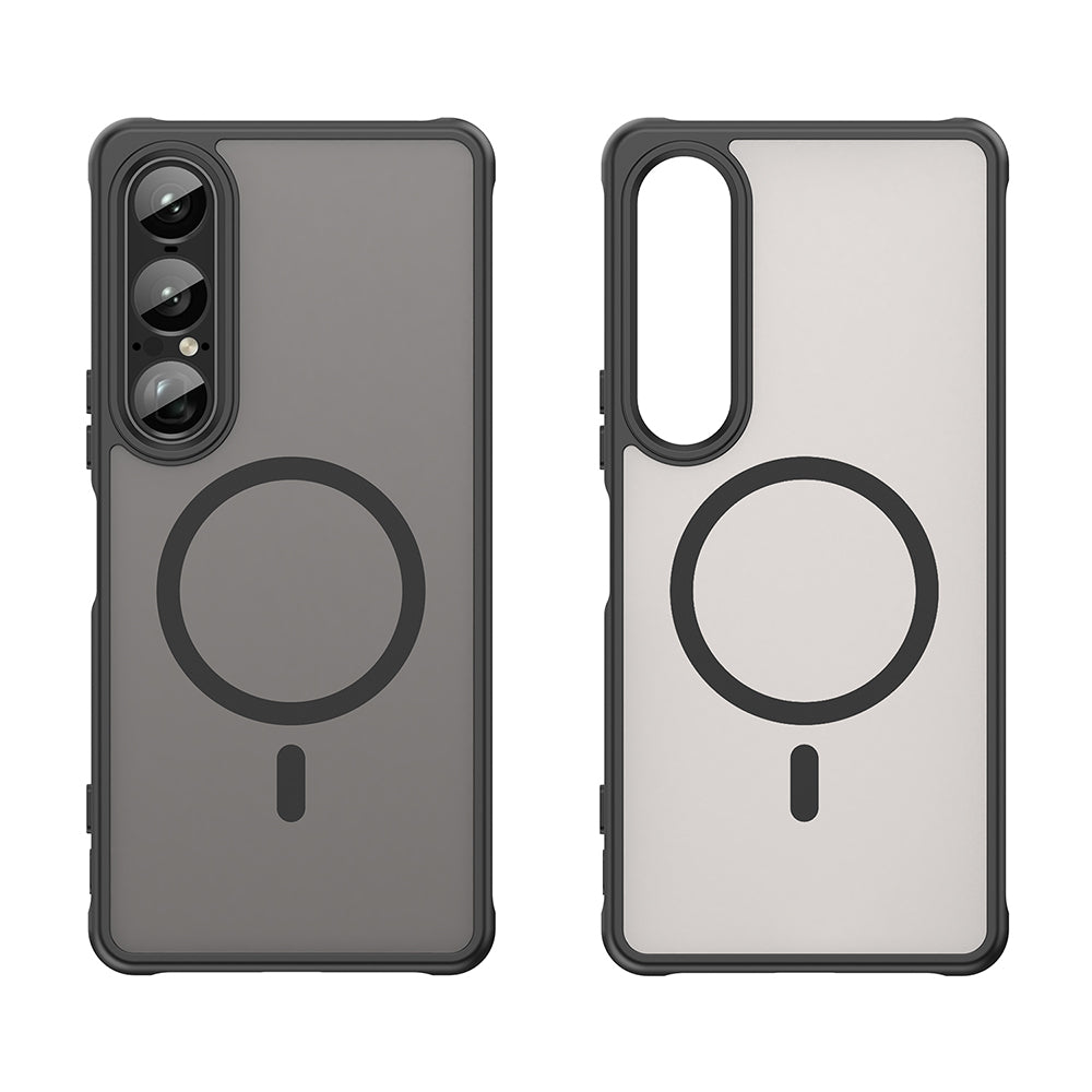 MagSafe puzdro pre Sony Xperia 1 VII, Techsuit, HaloFrost II, čierne