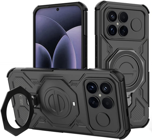 MagSafe Case for Xiaomi Poco F8 Ultra, Tech-Protect, TacticStand, Matte Black