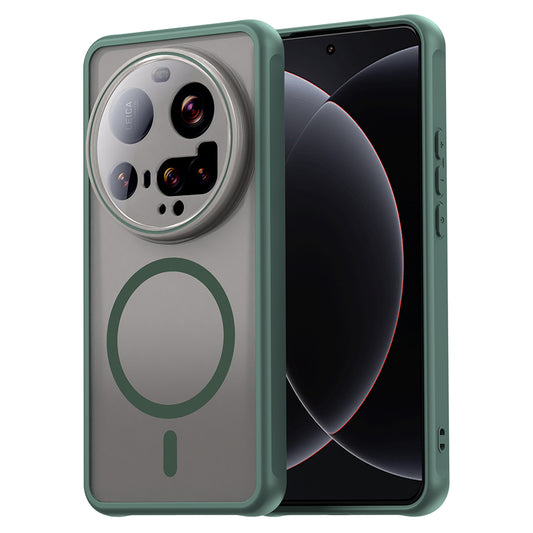 MagSafe puzdro pre Xiaomi 15 Ultra, Techsuit, HaloFrost II, Zelené