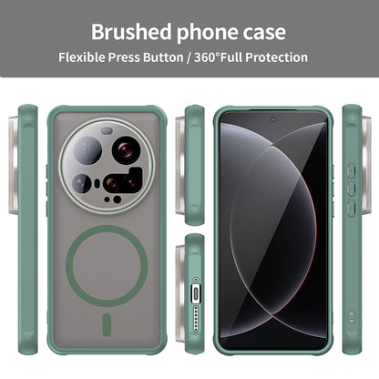 MagSafe puzdro pre Xiaomi 15 Ultra, Techsuit, HaloFrost II, Zelené