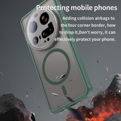 MagSafe puzdro pre Xiaomi 15 Ultra, Techsuit, HaloFrost II, Zelené