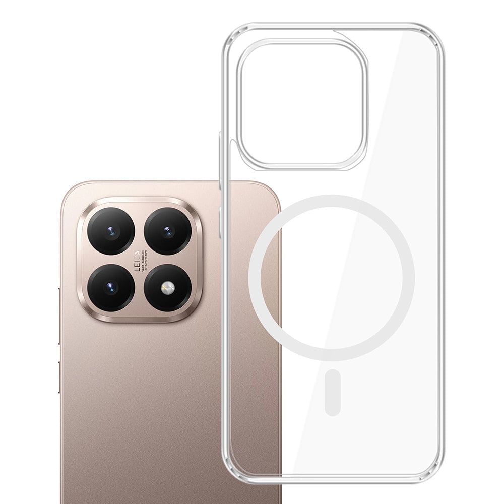 Puzdro MagSafe pre Xiaomi 15T, 3MK, Armor MagCase, Priehľadné