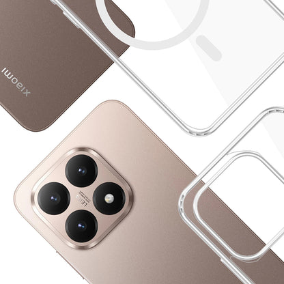 Puzdro MagSafe pre Xiaomi 15T, 3MK, Armor MagCase, Priehľadné
