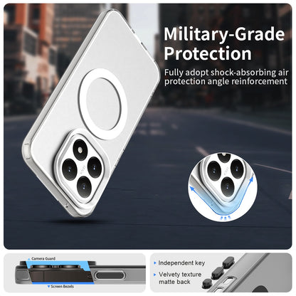 Puzdro MagSafe pre Xiaomi 15T, Techsuit, CandyCase, Biela