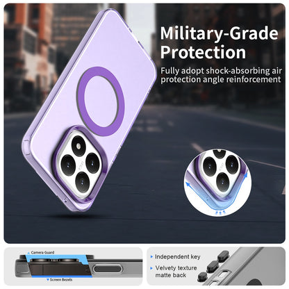 Puzdro MagSafe pre Xiaomi 15T, Techsuit, CandyCase, Fialové