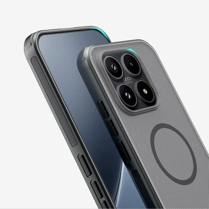 MagSafe puzdro pre Xiaomi 17, Nillkin, Super Shield Pro, Čierne Priehľadné