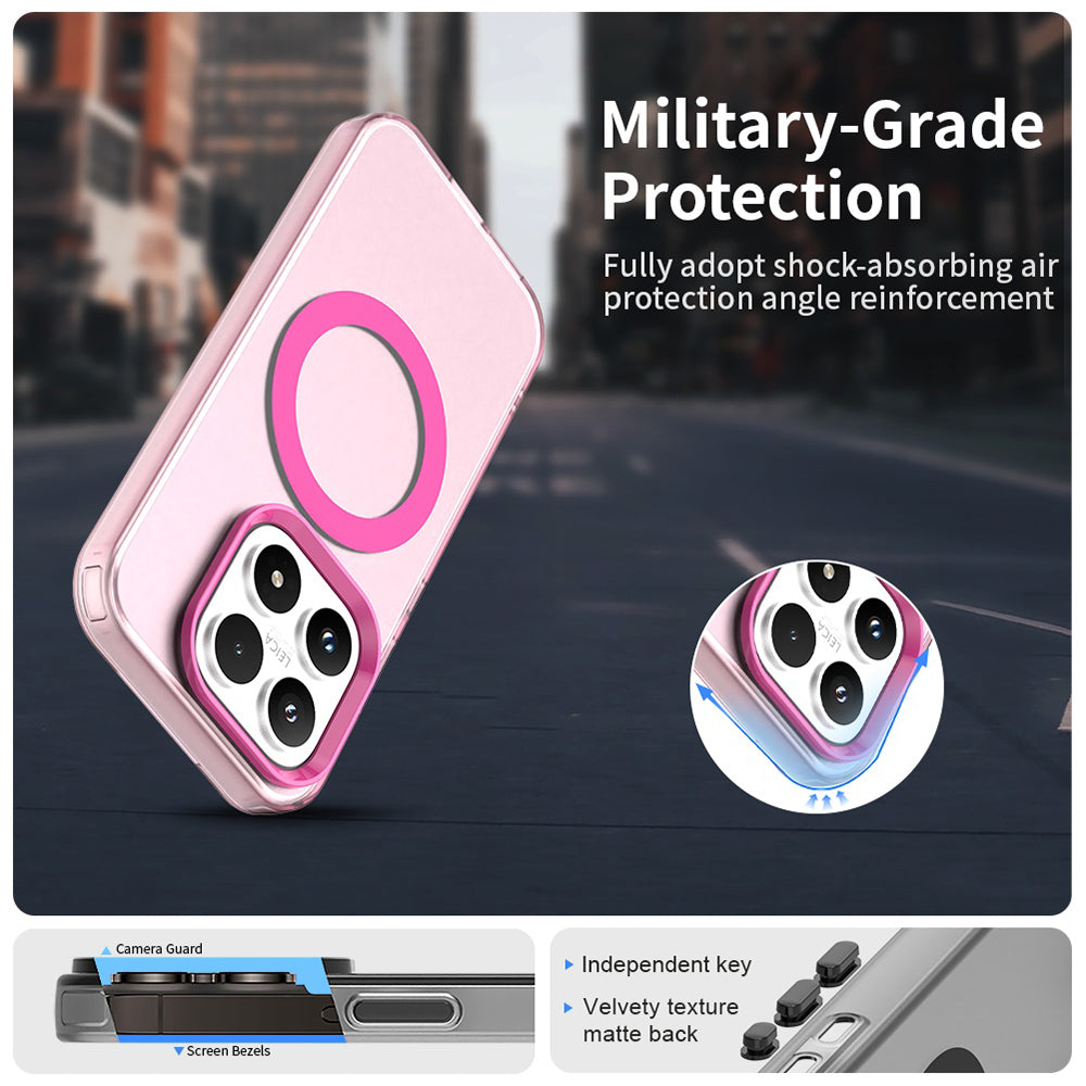 Puzdro MagSafe pre Xiaomi 17, Techsuit, CandyCase, Ružová