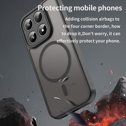 Puzdro MagSafe pre Xiaomi 17, Techsuit, HaloFrost II, Čierne