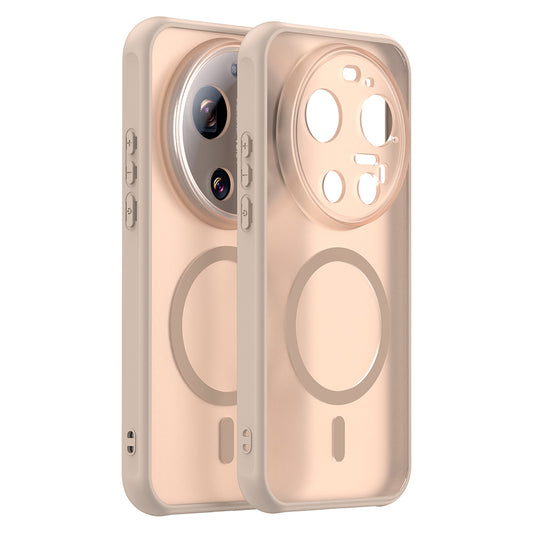 Puzdro MagSafe pre Xiaomi 17 Ultra, Techsuit, HaloFrost II, Zlaté