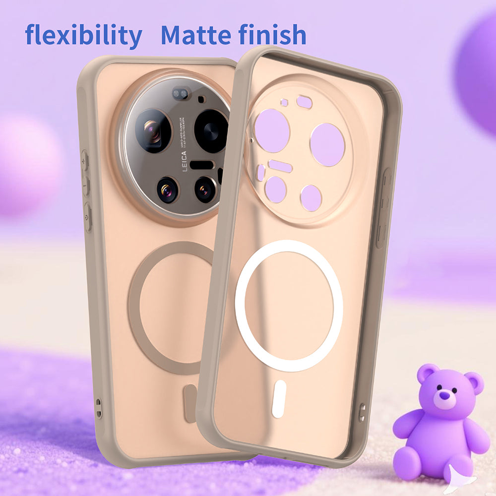 Puzdro MagSafe pre Xiaomi 17 Ultra, Techsuit, HaloFrost II, Zlaté