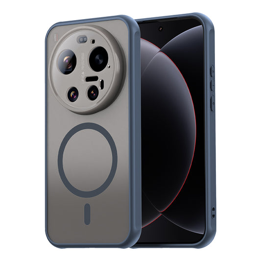 Puzdro MagSafe pre Xiaomi 17 Ultra, Techsuit, HaloFrost II, Námornícka modrá