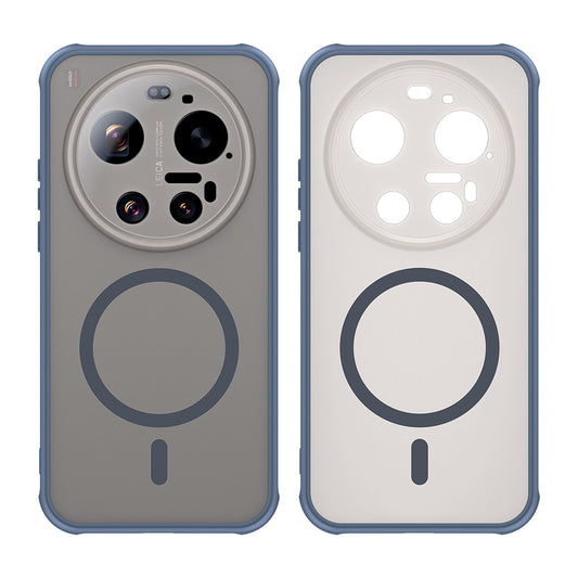 Puzdro MagSafe pre Xiaomi 17 Ultra, Techsuit, HaloFrost II, Námornícka modrá