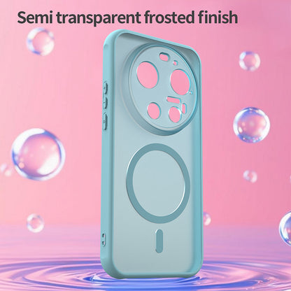 Puzdro MagSafe pre Xiaomi 17 Ultra, Techsuit, HaloFrost II, Svetlozelená