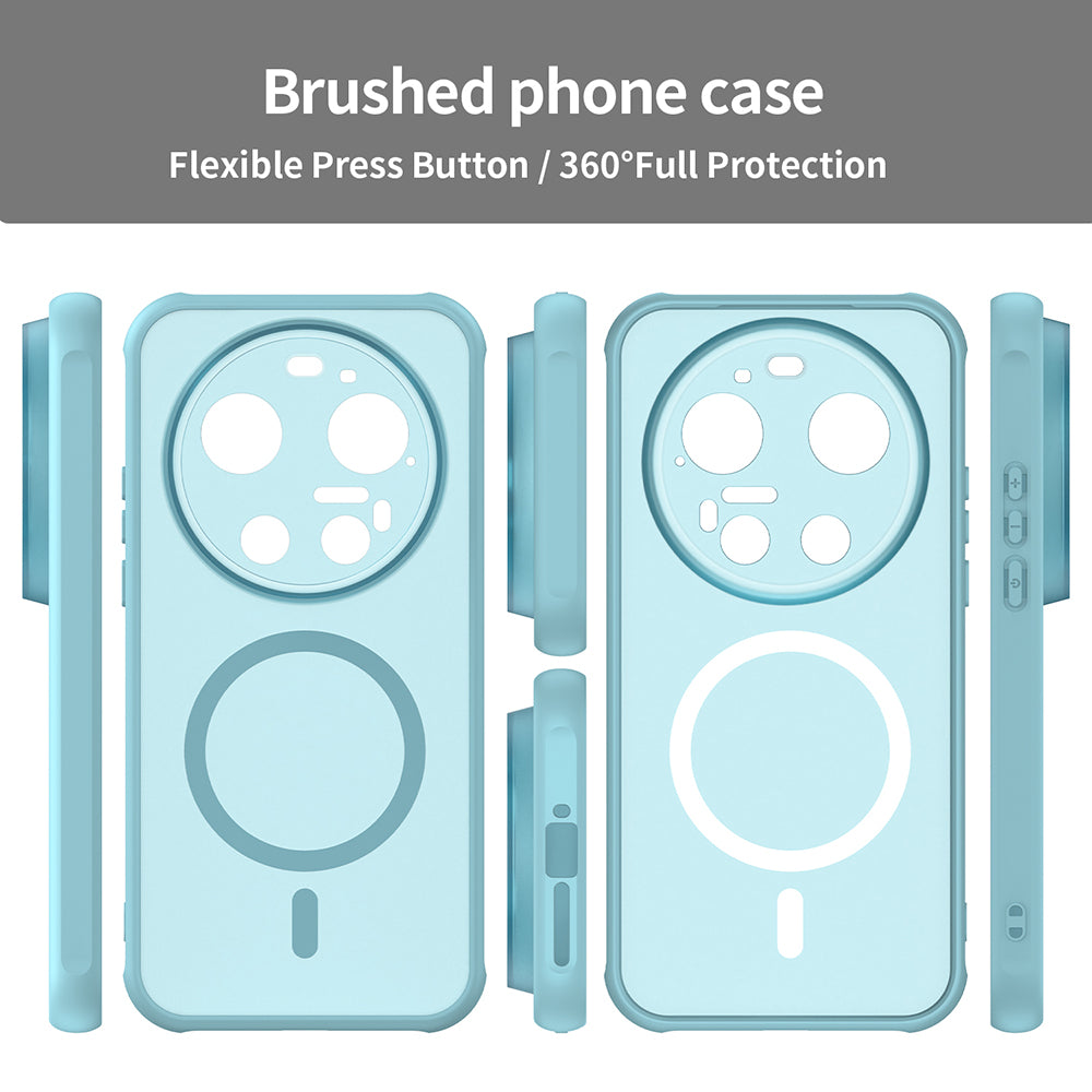Puzdro MagSafe pre Xiaomi 17 Ultra, Techsuit, HaloFrost II, Svetlozelená