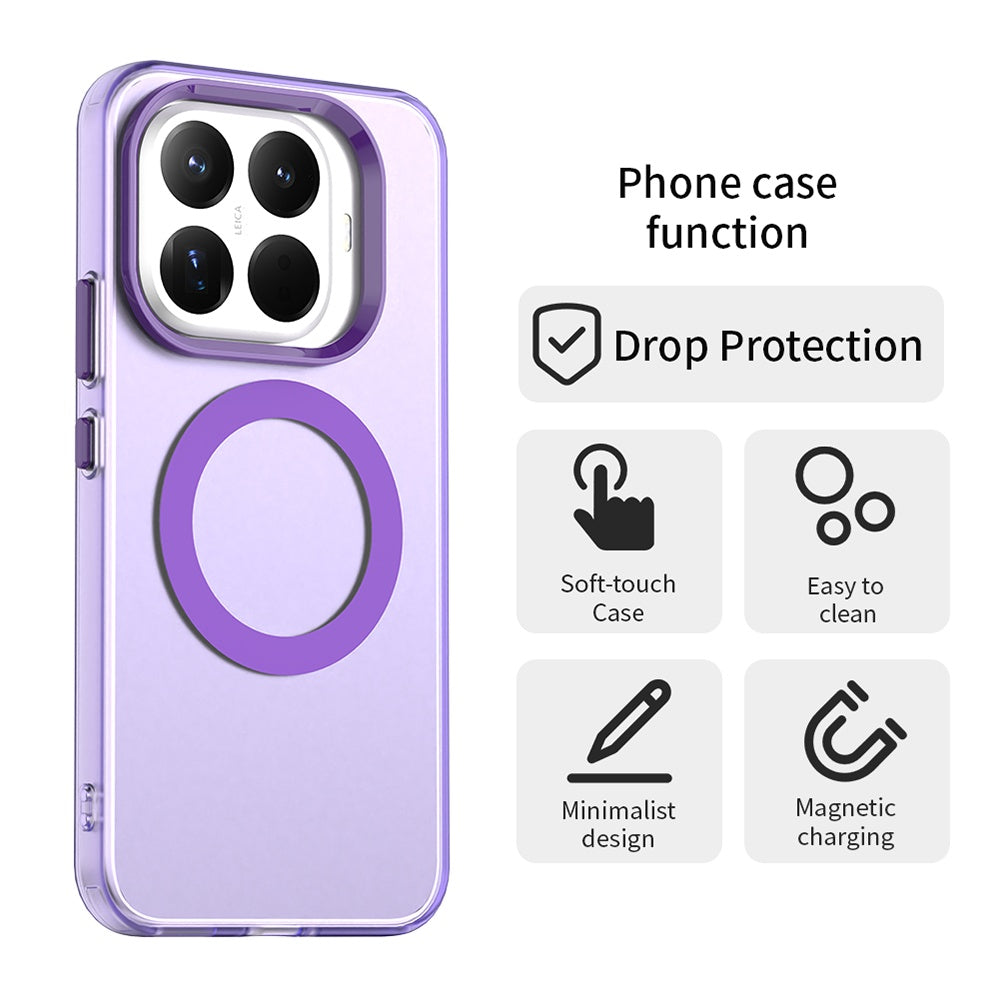 MagSafe puzdro pre Xiaomi 17T Pro, Techsuit, CandyCase, fialové