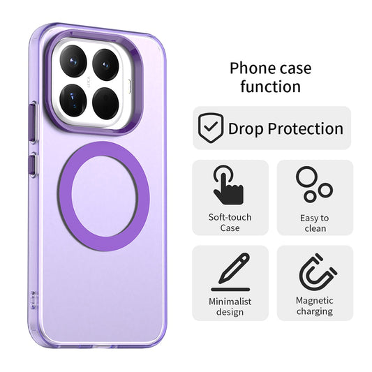 MagSafe puzdro pre Xiaomi 17T Pro, Techsuit, CandyCase, fialové