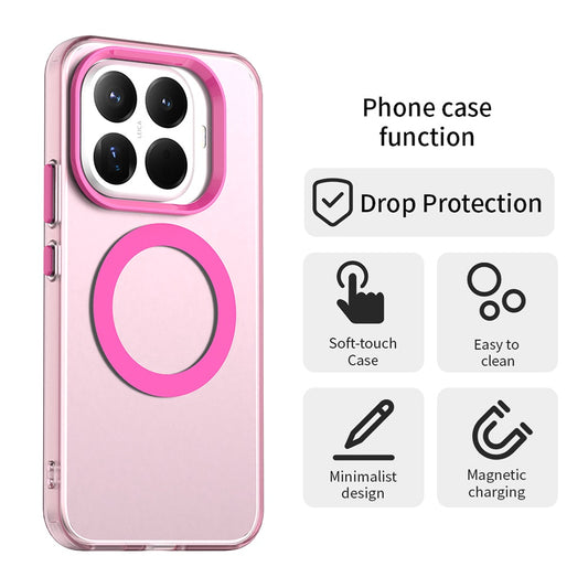 MagSafe puzdro pre Xiaomi 17T Pro, Techsuit, CandyCase, Ružové