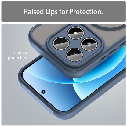 MagSafe puzdro pre Xiaomi 17T, Techsuit, HaloFrost II, Tmavomodrá