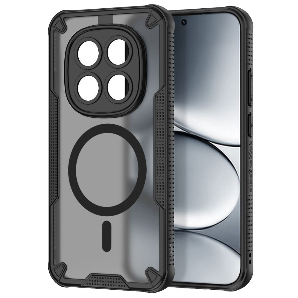 Puzdro MagSafe pre Xiaomi Poco M8 Pro / Redmi Note 15 Pro+ 5G, Tech-Protect, Rugged Shield, Čierne
