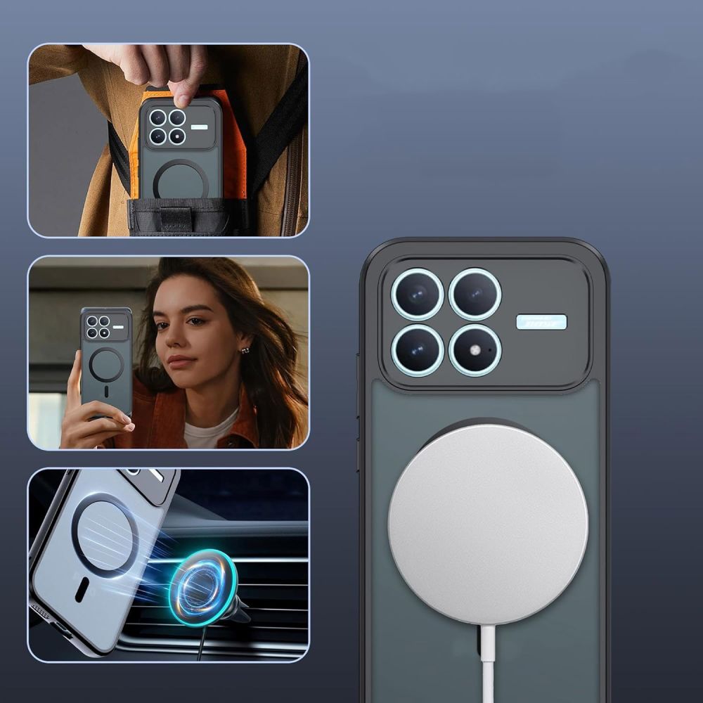 Puzdro MagSafe pre Xiaomi Poco F8 Ultra, Tech-Protect, Magmat, Čierne
