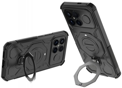 Puzdro MagSafe pre Xiaomi Poco F8 Ultra, Tech-Protect, TacticStand, Matná Čierna