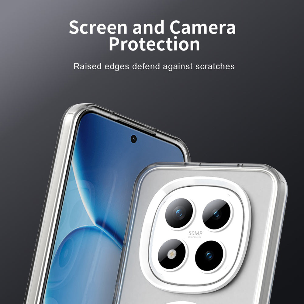 Puzdro MagSafe pre Xiaomi Poco M8 Pro / Redmi Note 15 Pro+ 5G, Techsuit, CandyCase, Biela