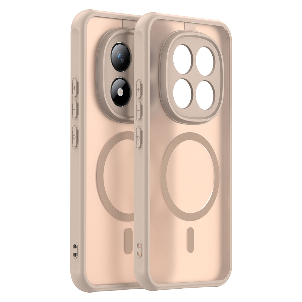 Puzdro MagSafe pre Xiaomi Poco M8 Pro / Redmi Note 15 Pro+ 5G, Techsuit, HaloFrost II, Zlaté